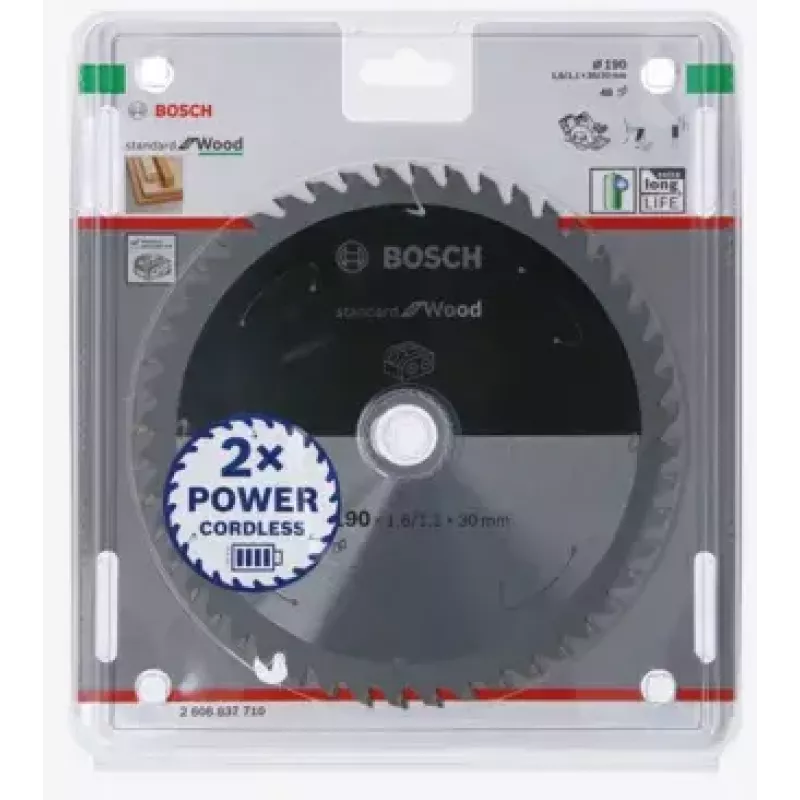 Bosch 2 608 837 710 sirkkelinterä 19 cm 1 kpl