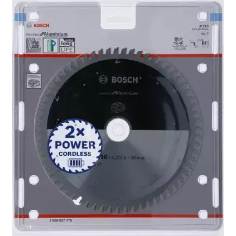 Bosch 2 608 837 776 sirkkelinterä 21,6 cm 1 kpl