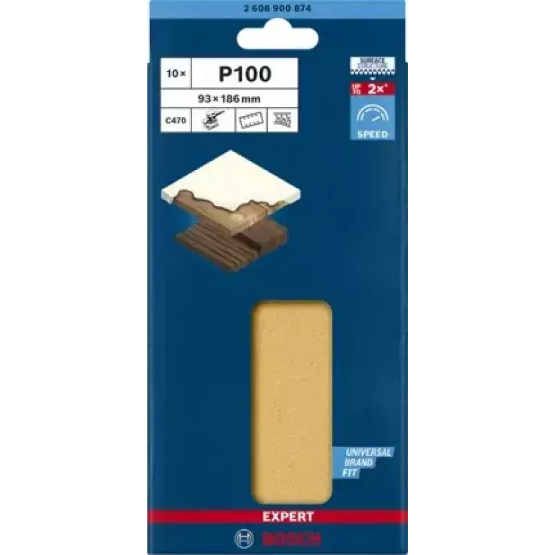 Bosch 2 608 900 874 kiertotyökalun hionta-/hiomatarvike puu hiomapaperi