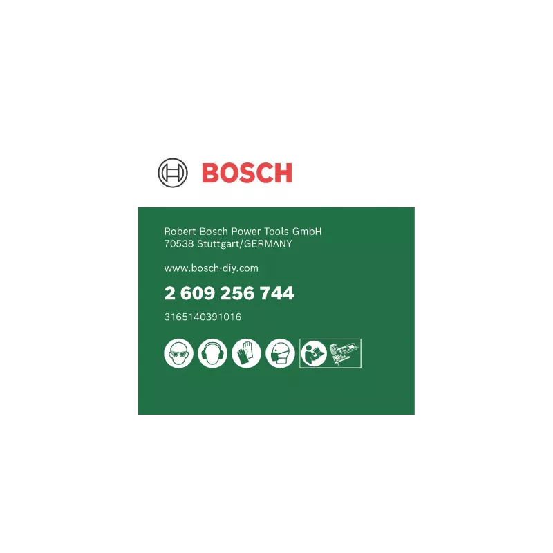 Bosch 2 609 256 744 pistosaha-/kuviosaha-/puukkosahanterä