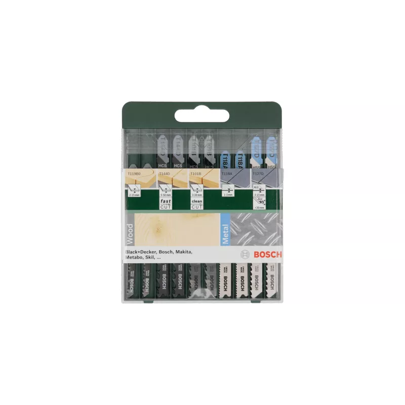 Bosch 2 609 256 746 pistosaha-/kuviosaha-/puukkosahanteräsarja