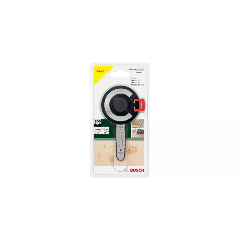Sahanterän lisävaruste Bosch nanoBLADE Wood Basic 50 — varaterä puulle, malli 2609256D83