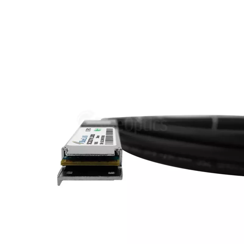 BlueOptics InfiniBand/kuitu-kaapeli 5 m QSFP28 4xSFP28 musta