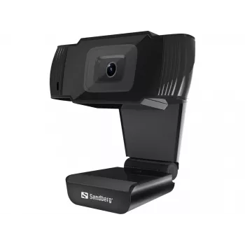 Sandberg USB-verkkokamera 480P Saver, 0,3 MP, 640 x 480 pikseliä, 30 fps, 640x480@30fps, 480p, auto