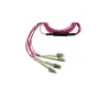 BlueOptics 3HE13896AA-5-BO MPO–4x LC Duplex Breakout-patch-kaapeli, OM4 50/125 µm, LC/UPC, 5 m