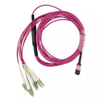 BlueOptics 3HE13896AA-7.5-BO MPO–4x LC Duplex Breakout-patch-kaapeli, OM4 50/125 µm, LC/UPC, 7,5 m