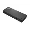 Lenovo 40B00300IT kannettavan telakointiasema/porttireplikaattori johdollinen Thunderbolt 4 musta, punainen