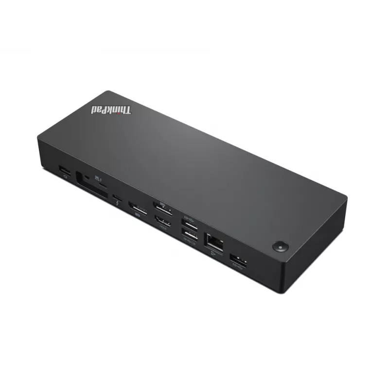 Lenovo 40B00300IT kannettavan telakointiasema/porttireplikaattori johdollinen Thunderbolt 4 musta, punainen