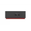 Lenovo 40B00300IT kannettavan telakointiasema/porttireplikaattori johdollinen Thunderbolt 4 musta, punainen