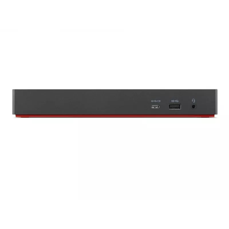 Lenovo 40B00300IT kannettavan telakointiasema/porttireplikaattori johdollinen Thunderbolt 4 musta, punainen
