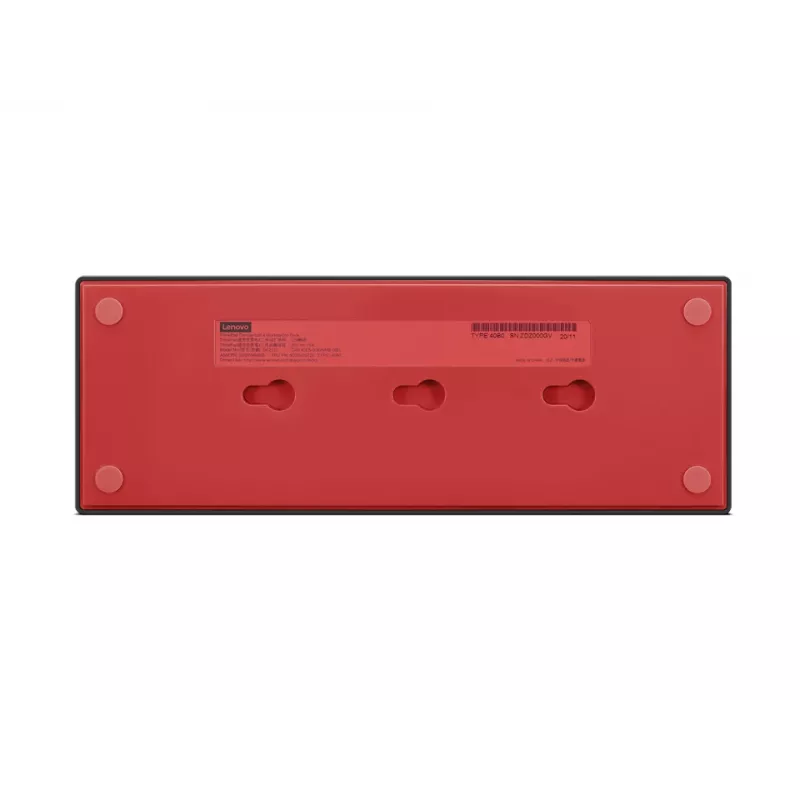 Lenovo 40B00300IT kannettavan telakointiasema/porttireplikaattori johdollinen Thunderbolt 4 musta, punainen