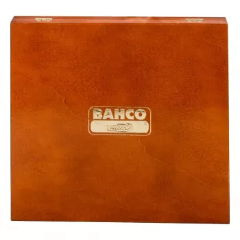 Bahco 424P-S8-EUR talttasarja, 8 kpl, 6-36 mm, puulaatikossa