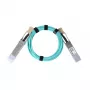 BlueOptics InfiniBand/kuituoptinen kaapeli 50 m QSFP akvanvärinen