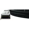 InfiniBand-/kuituoptinen kaapeli BlueOptics 470-ABPY 1 m QSFP28 musta