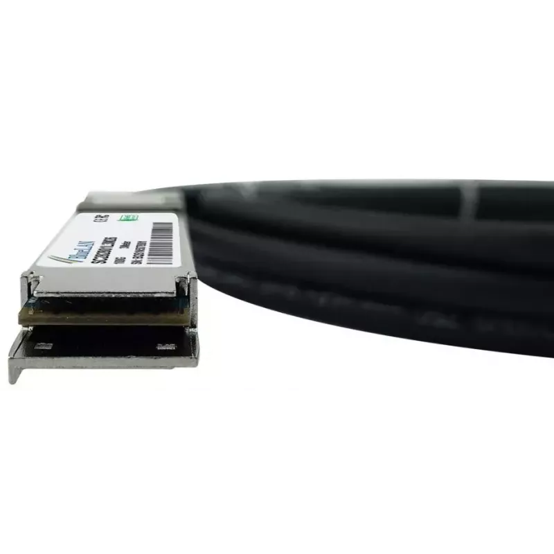InfiniBand-/kuituoptinen kaapeli BlueOptics 470-ABPY 1 m QSFP28 musta