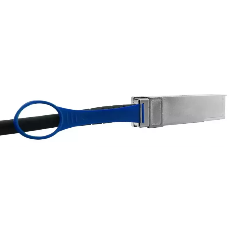 InfiniBand-/kuituoptinen kaapeli BlueOptics 470-ABPY 1 m QSFP28 musta