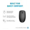 HP 235 ohut langaton hiiri, molempikätinen, optinen, RF Wireless, 1600 DPI, musta