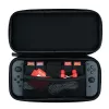 PDP 500-141-EU kannettavan pelikonsolin laukku kovakuorinen kotelo Nintendo harmaa