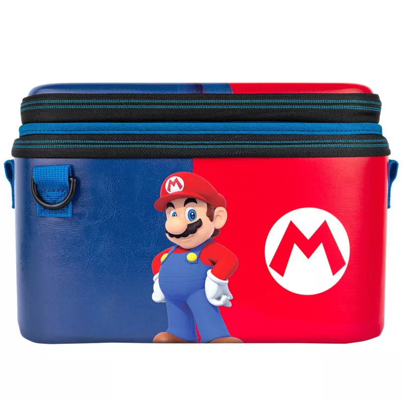 Kovakuorinen kotelo PDP Overnight Power Pose Mario Nintendolle — monivärinen
