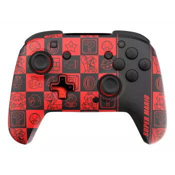 PDP REMATCH GLOW musta, vihreä, punainen peliohjain analoginen / digitaalinen Nintendo Switch, Nintendo Switch OLED