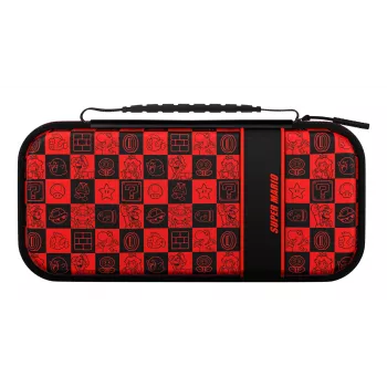 PDP Travel Case Plus GLOW: Super Icon, Nintendo Switchille, Nintendo Switch Lite, Nintendo Switch – OLED-malli