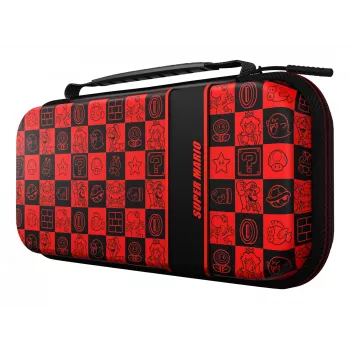 PDP Travel Case Plus GLOW: Super Icon, Nintendo Switchille, Nintendo Switch Lite, Nintendo Switch – OLED-malli