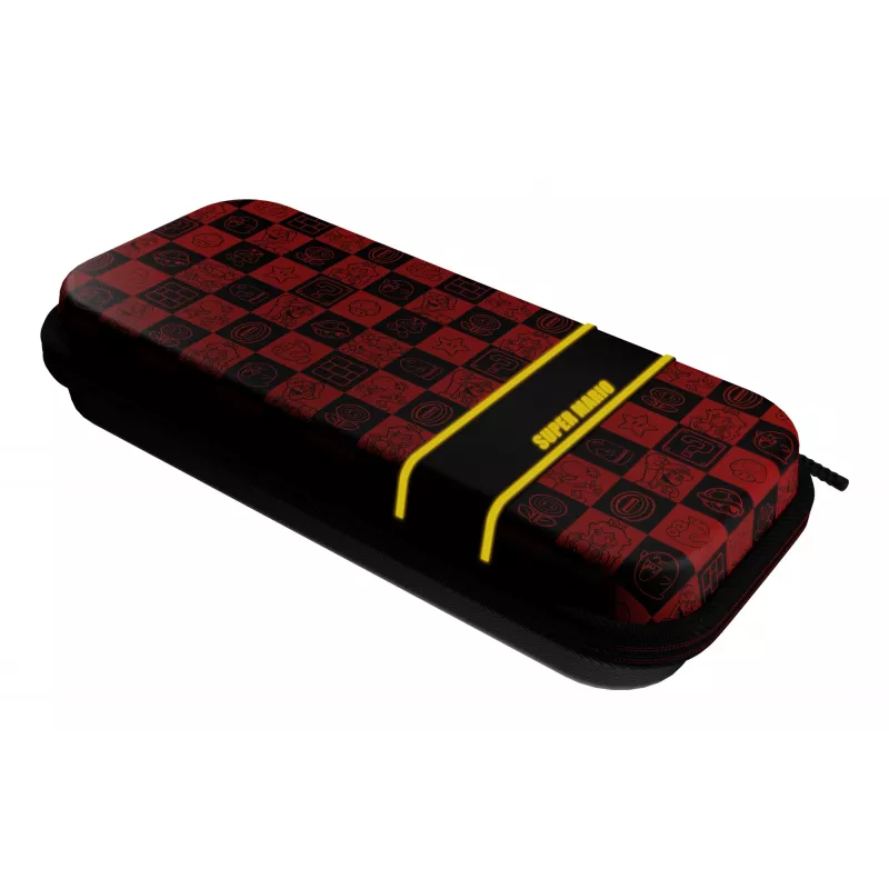 PDP Travel Case Plus GLOW: Super Icon, Nintendo Switchille, Nintendo Switch Lite, Nintendo Switch – OLED-malli