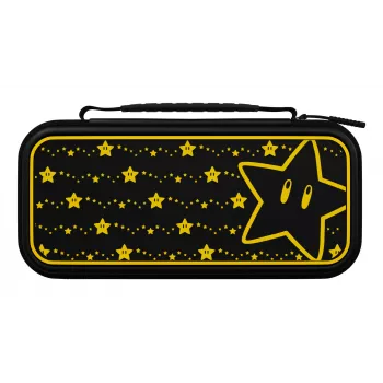PDP Travel Case Plus GLOW: Super Star, Nintendo Switchille, Nintendo Switch Lite, Nintendo Switch - OLED-malli