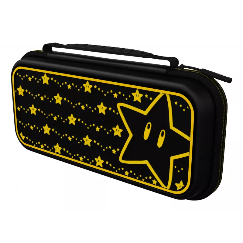 PDP Travel Case Plus GLOW: Super Star, Nintendo Switchille, Nintendo Switch Lite, Nintendo Switch - OLED-malli