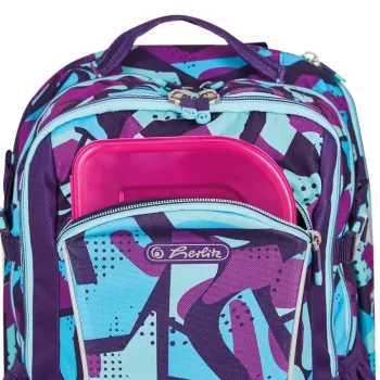 Koulureppu Herlitz Ultimate CamoPurple