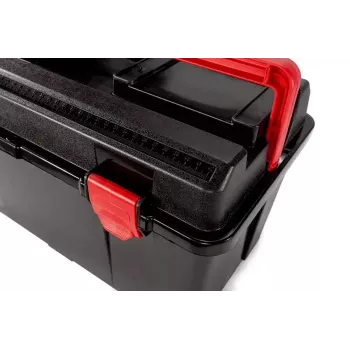 Työkalulaukku Parat 5811000391 polypropeeni musta punainen leveys 445 mm