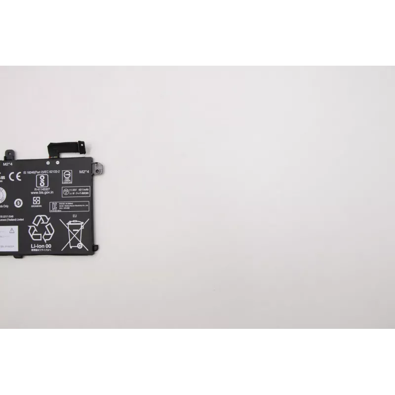 Lenovo 5B10W13905 kannettavan tietokoneen akku LG Chem L18L3P73, Li-Ion, 3-kennoinen, 4372 mAh, 51 Wh, ThinkPad P14s Gen 1, P43s, T14 Gen 1, T490, T495 -malleihin