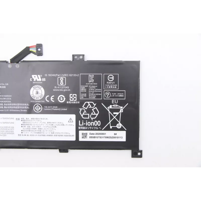 Sisäinen litiumioniakku Lenovo 46 Wh malli 5B10W13935