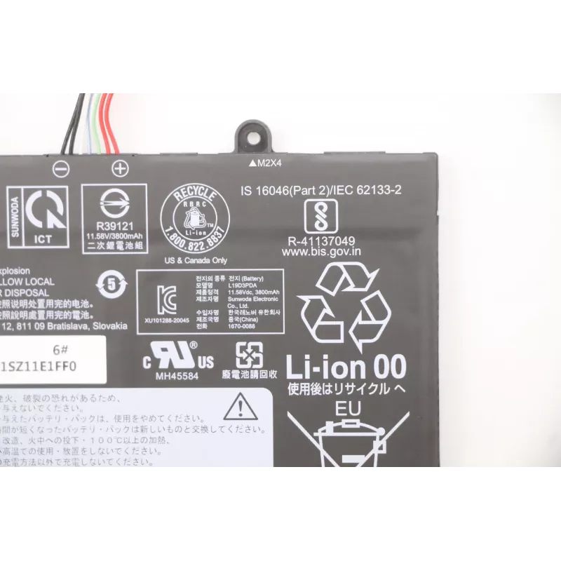 Kannettavan akku Lenovo 45Wh 5B10Z21197, 45 Wh kapasiteetti