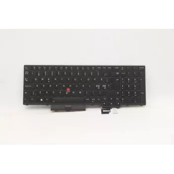 Näppäimistö Lenovo 5N20Z74856 pohjoismainen ThinkPad P15 Gen 1:lle