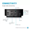 HP USB-C Dock G5, johdollinen, USB 3.2 Gen 1 (3.1 Gen 1) Type-C, musta, USB, USB Type-C, Windows 10, Windows 7