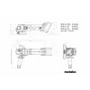 Kulmahiomakone Metabo W 18 L 9-125