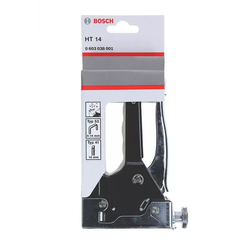 Bosch 0 603 038 001 käsiniittipistooli musta, ruostumaton teräs