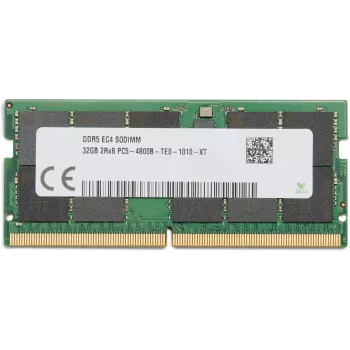 HP DDR5-muistimoduuli - 32 GB - SO DIMM 262-PIN - 4800 MHz / PC5-38400 (6D8T4AAABB)