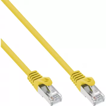InLine patch-kaapeli F/UTP Cat.5e keltainen 5m