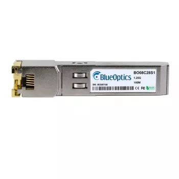 Kupari-SFP-lähetin-vastaanotin BlueOptics 740-027085-BO 1250 Mbit/s hopea