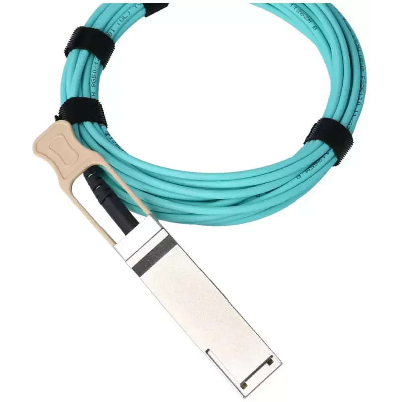 BlueOptics InfiniBand/kuitu-kaapeli 7 m QSFP akvanvärinen