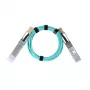 BlueOptics InfiniBand/kuitu-kaapeli 7 m QSFP28 turkoosi