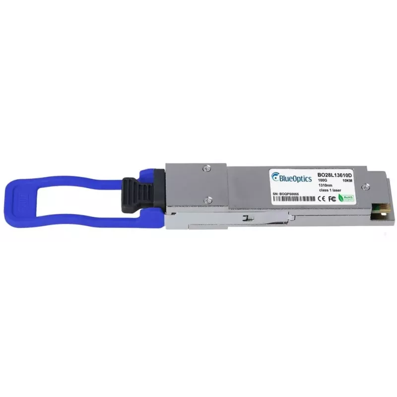 QSFP28-lähetin-vastaanotinmoduuli BlueOptics 740-080725-BO 10000 m