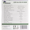 Inter-Tech Argus RS-04 RGB-tuuletinsarja, 3x 120 mm, 50 cm LED-nauha ja kaukosäädin, musta