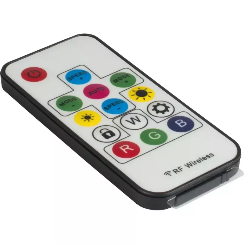 Inter-Tech Argus RS-04 RGB-tuuletinsarja, 3x 120 mm, 50 cm LED-nauha ja kaukosäädin, musta