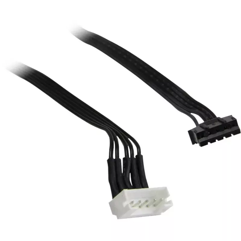 Inter-Tech Argus RS-04 RGB-tuuletinsarja, 3x 120 mm, 50 cm LED-nauha ja kaukosäädin, musta