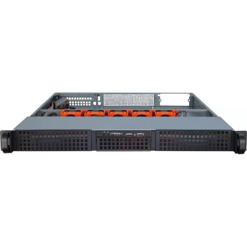 Palvelinkotelo Inter-Tech 1U-10265 rack musta