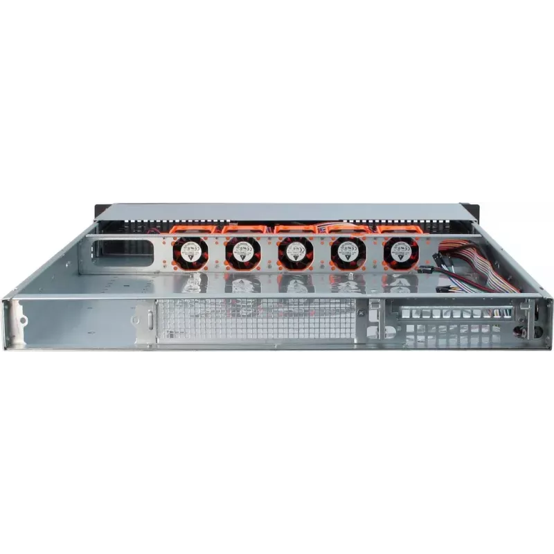 Palvelinkotelo Inter-Tech 1U-10265 rack musta