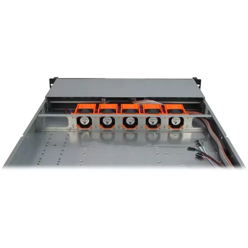Palvelinkotelo Inter-Tech 1U-10265 rack musta
